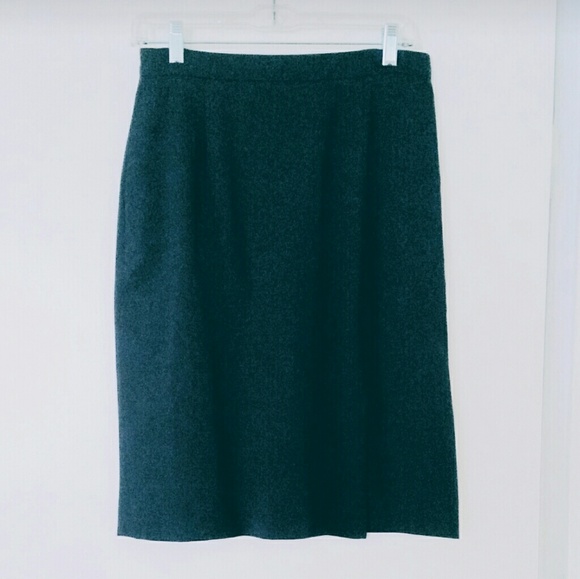 Liz Claiborne Dresses & Skirts - Liz Claiborne Wool Pencil Skirt 2/4